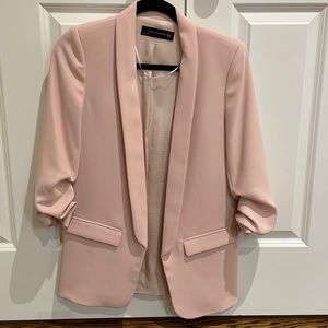 Zara pink boyfriend blazer